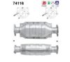 NISSA 208022C625 Catalytic Converter